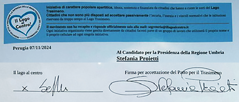 Facciamo il punto sul Patto elettorale con la Giunta Proietti